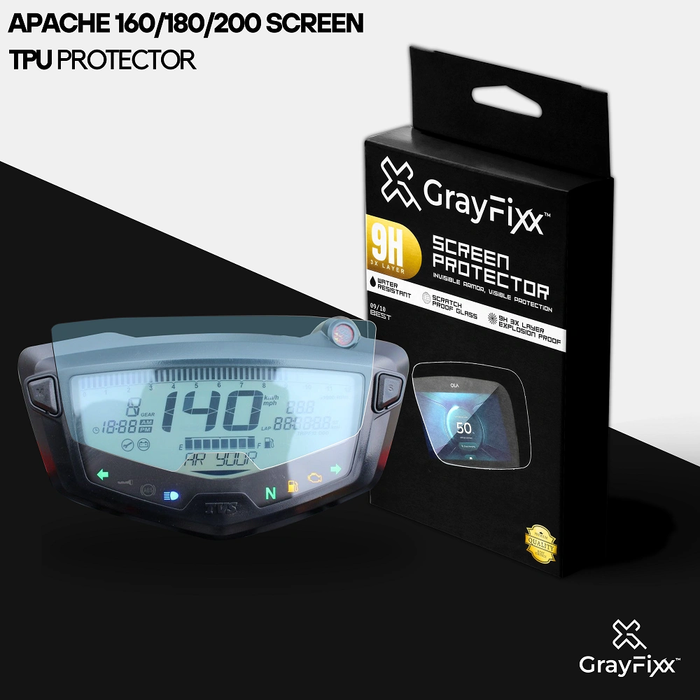 Screen Guard For Apache RTR 180